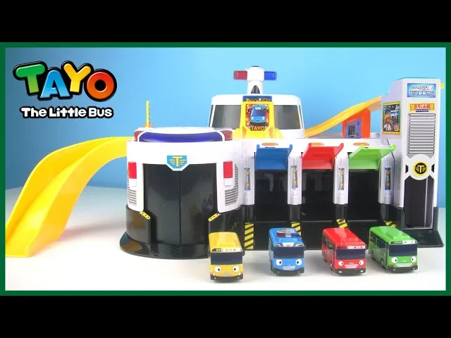 玩 小巴士tayo tayo 緊急救援中心 玩具開箱